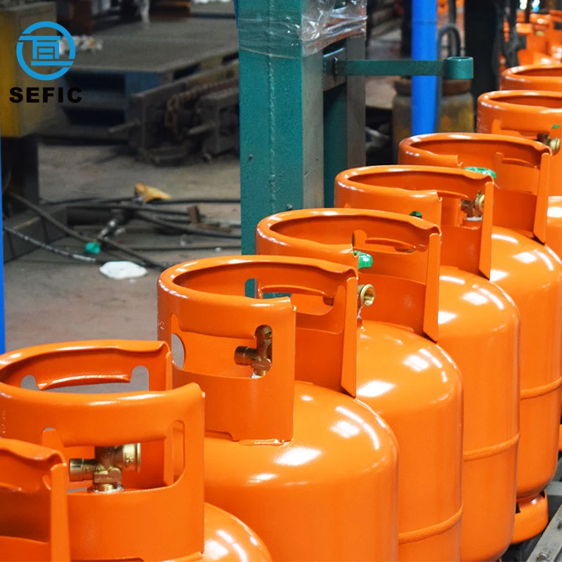 Factory Direct Sales 12.5kg Reusable Lpg Cylinders Liquefied petroleum gas cylinder LPG Steel Gas Bottle Tank