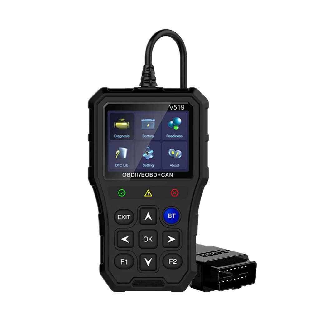 Lancol Portable Automotive car obd2 scanner code reader Diagnostic tools Component testing