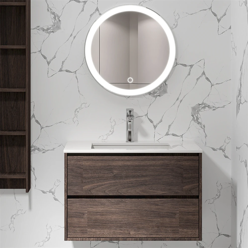 Wooden Triangle Sink Antique Bathroom Furniture