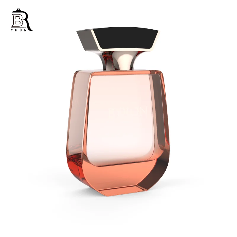 Arabian Custom Empty Black Oud  100ml Unique Shape Parfum Bottle Red &Blue  Perfume Bottle For Women Original