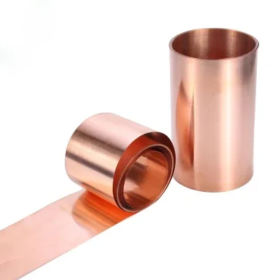 C1100 C1200 C1020 C2600 C2800 1000mm to 1220mm Width Soft Copper Strip Sheet Rolled Coil in Stock