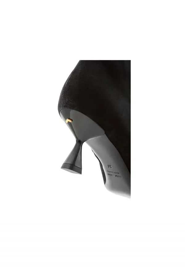 Excellent Quality Trendy Office Shoes Women High Heels Ankle Boots Shoes Elegant Shoes With Pointed Toe