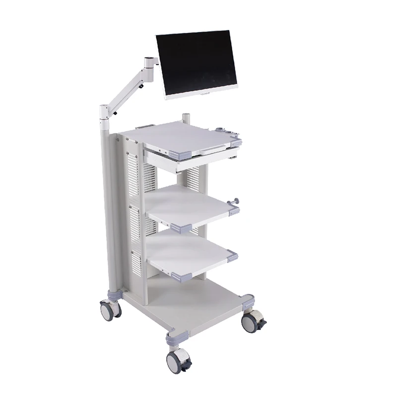 Больничная эндоскопическая система, рабочая станция, тележка, медицинская Мобильная тележка, готовая к отправке