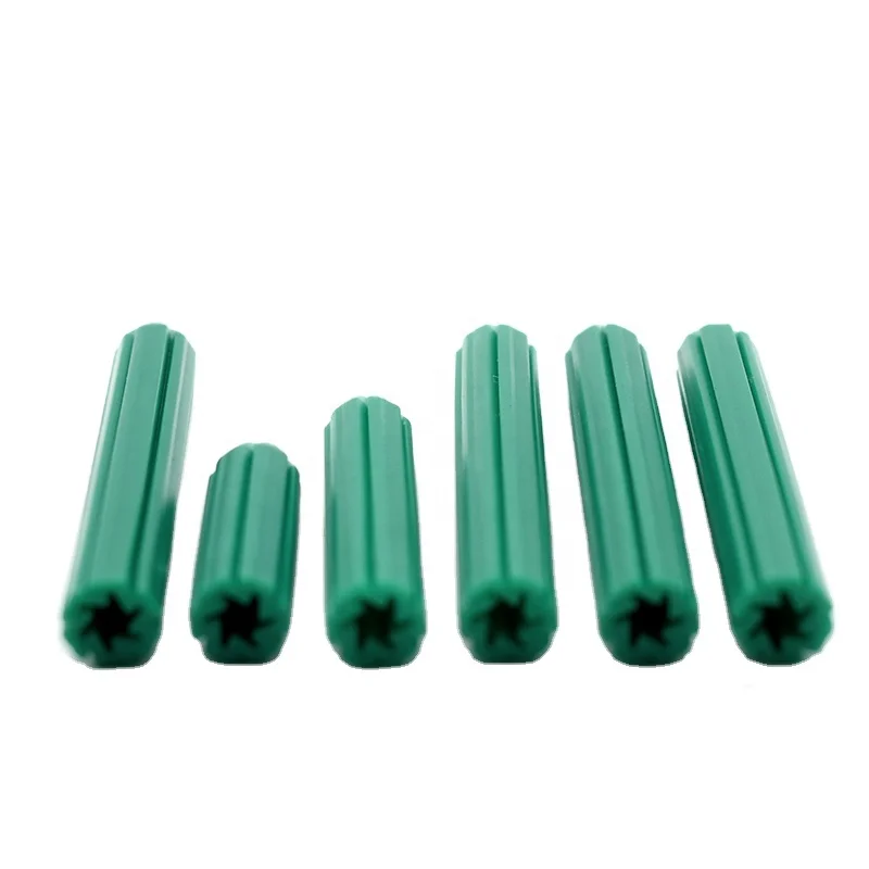 Anchor Wall Plug Plastic Expandable Green Anchor Wall Plug Anchors Expansion Plug Pe Plastic