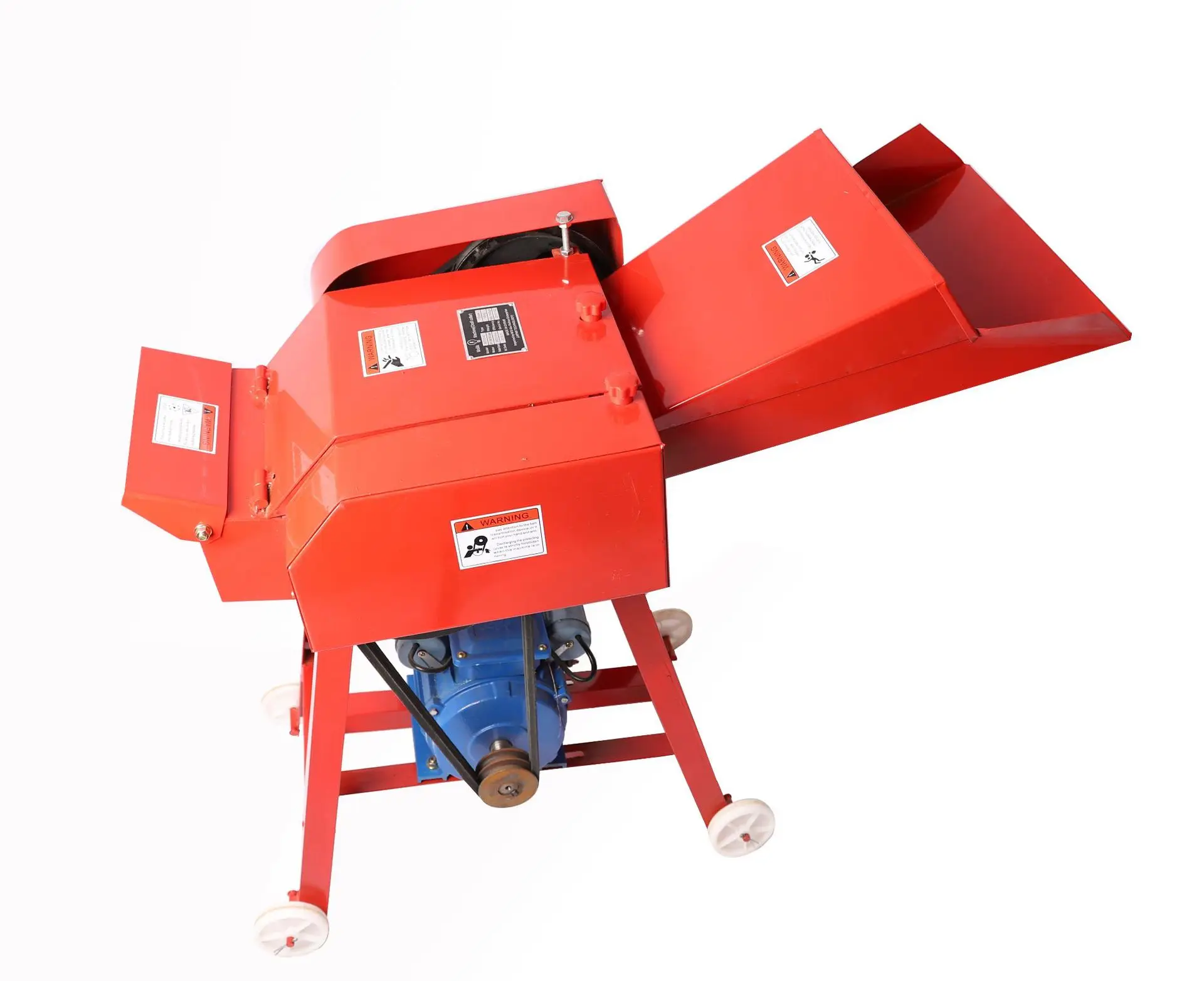 Agricultural Husk Cutter Animal Feed Silage Mixed Grass Gasoline Engine Motor Dual Purpose Mini