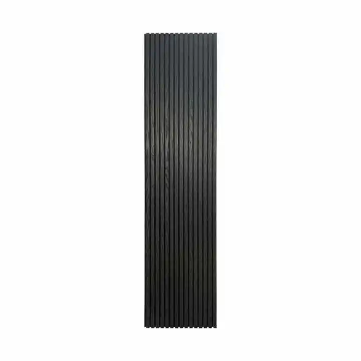 Sound Absorbing Black Oak Wood Slat Wall Panels Acupanel Acoustic Panel Akupanel
