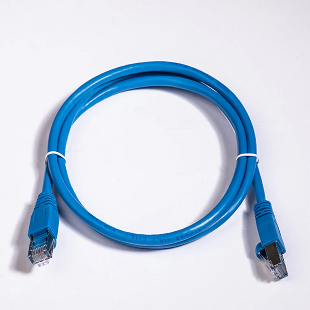  Горячая Распродажа экранированный неизолированный медный кабель cat5e cat6 cat6a FTP соединительный rj45