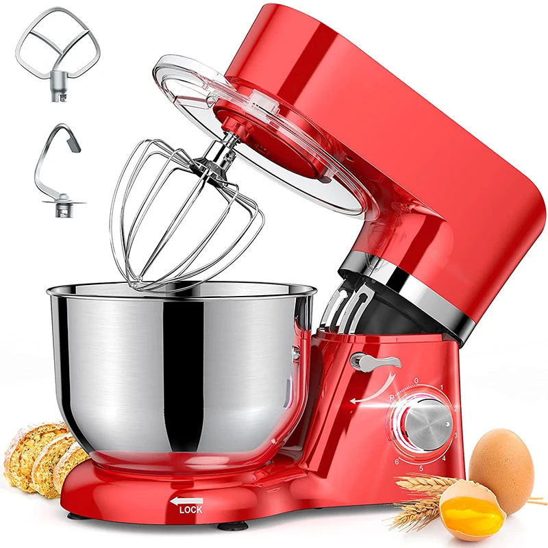 Home used food  5.5L 6.2L stainless steel bowl cake impastatrice stand  electric mixer impastatrice machine