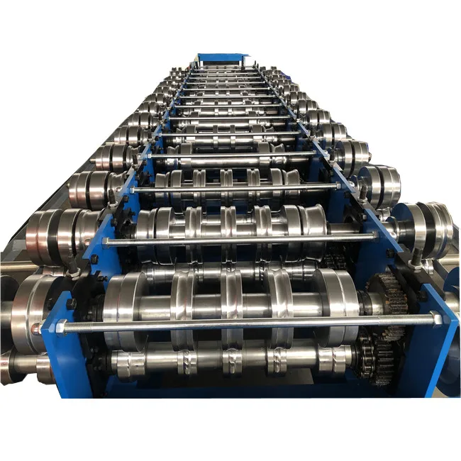 Metal standing seam roof panels machine with slitting and bending machine