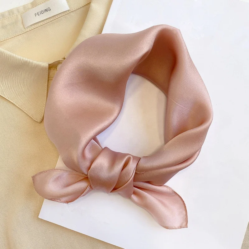 Wholesale Real Silk Square Kerchief Women 100 Pure Silk Scarf Women Pure Silk