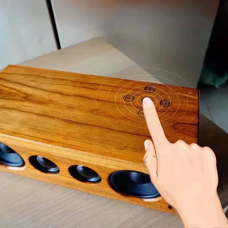 Новый дизайн домашняя акустическая музыкальная система TF Mic Aux подъемная