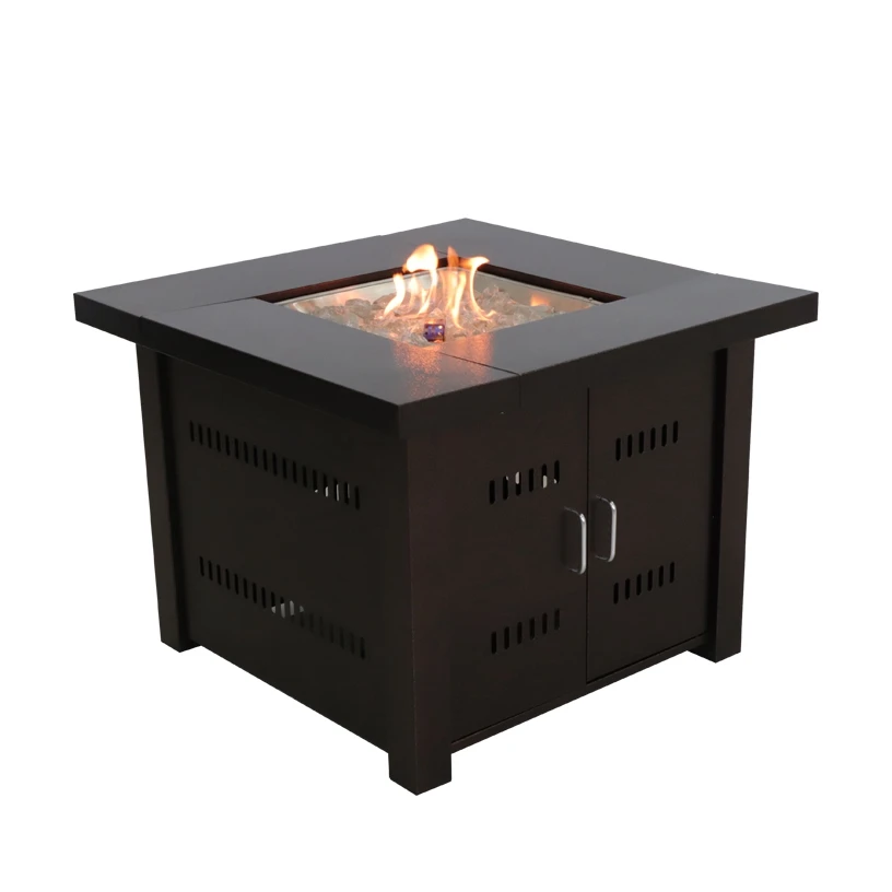 Hot Selling Cheap Custom Outdoor Black Steel Patio Gas Fire Pits
