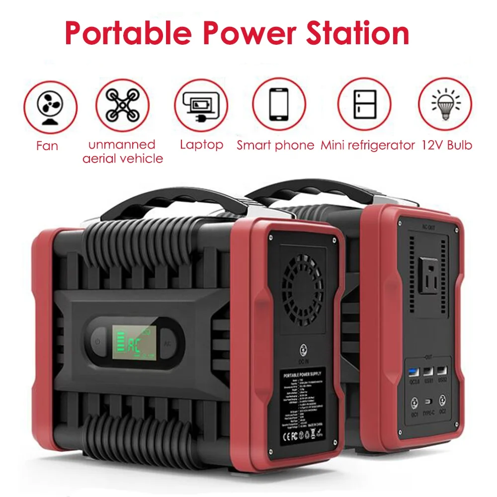 Outdoor Emergency Battery 220v Electricity Generator 60000mah Portable Power Station For Emergencies