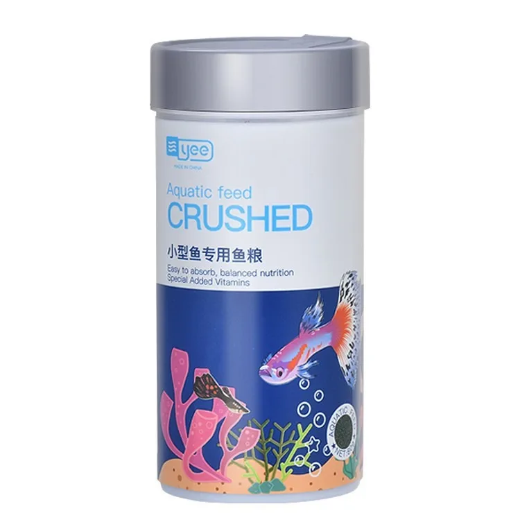 Peacock fish small particle feed, fish food, tropical fish, fish food, fighting fish, traffic light type ornamental fish food