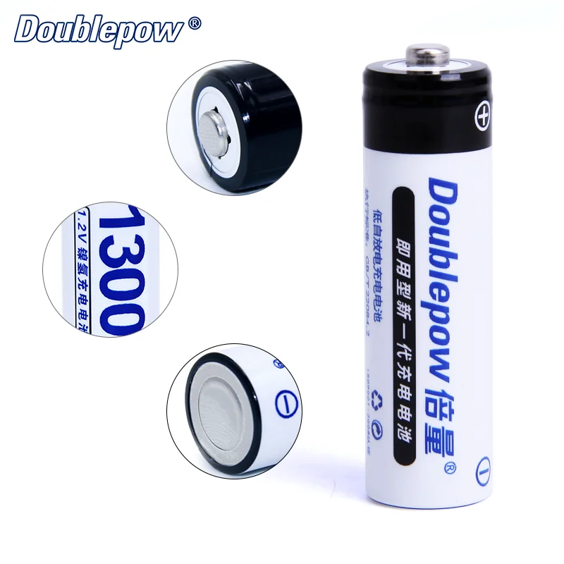 Китайская заводская цена, перезаряжаемые батареи 1,2 в 1300 мАч aa ni mh для электрических игрушек