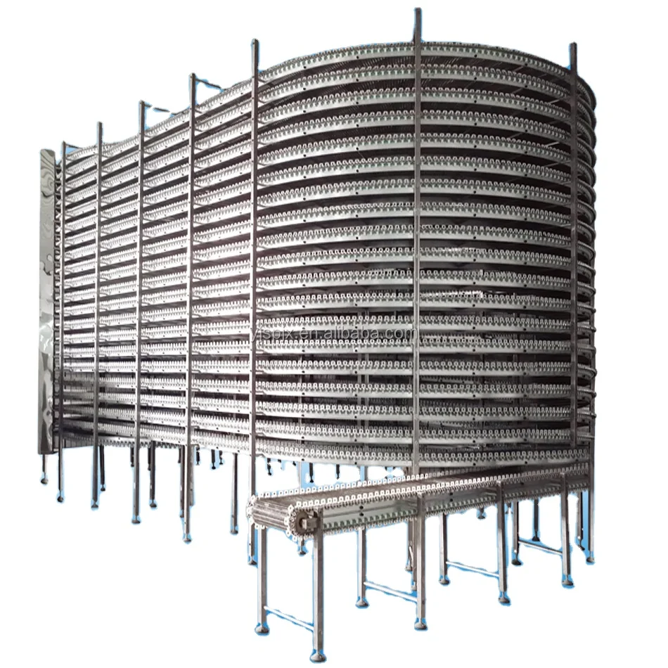 2024 New Style Spiral Freezer Cooling Tower for bakery line/ Food Factory