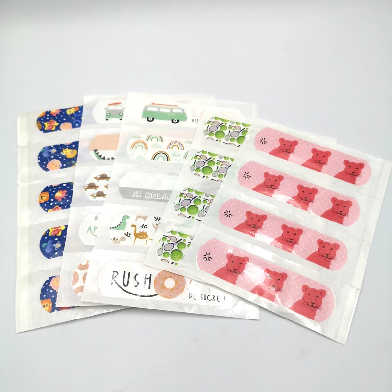 Custom Printed Kids Band Aid Eco friendly CE Approved Band Aid