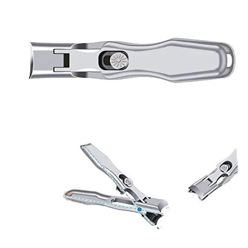 Professional Large Opening Anti-Splash Nail Clippers Set Stainless Steel Manicure Beauty Tool for Pedicure