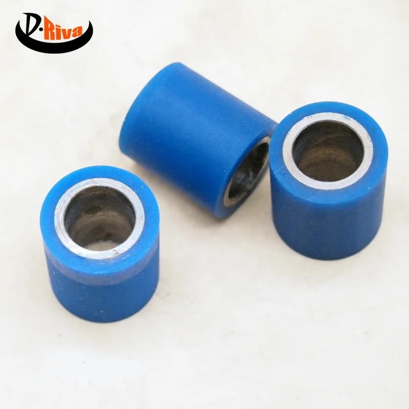 Китайский завод, хорошее качество, полиуретановое покрытие, синие полиуретановые роликовые резиновые ролики