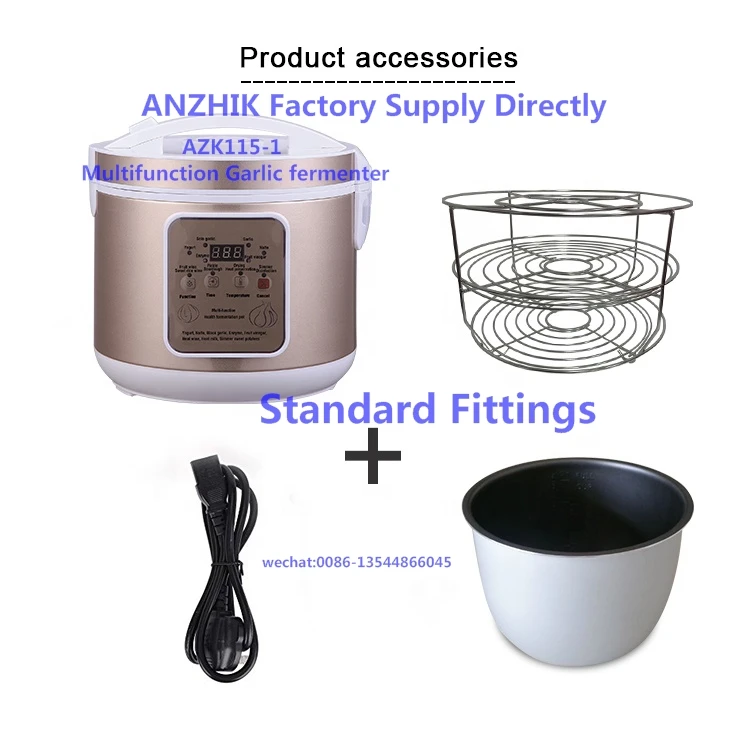2020 Factory Price For New Healthy Food Multi-Function Black Garlic /Yogurt/Soup/Wine/Pinkle/Bean Maker AZK115-1
