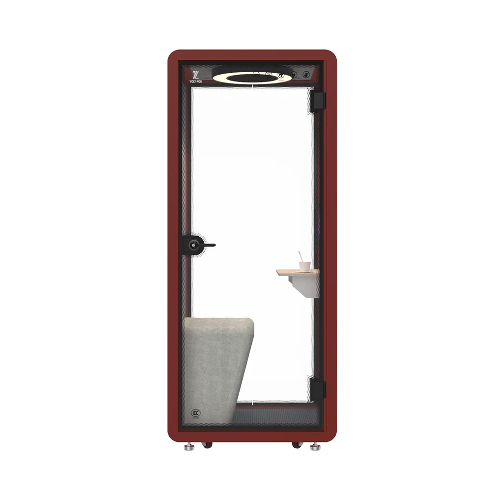 Подвижная и собираемая Звуконепроницаемая телефонная будка с вентиляцией
