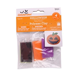 CPSC Conformed Non-Toxic Molding DIY Clay, Great for Kids, Beginners,4 Colors Small Block Polymer Clay Starter kit