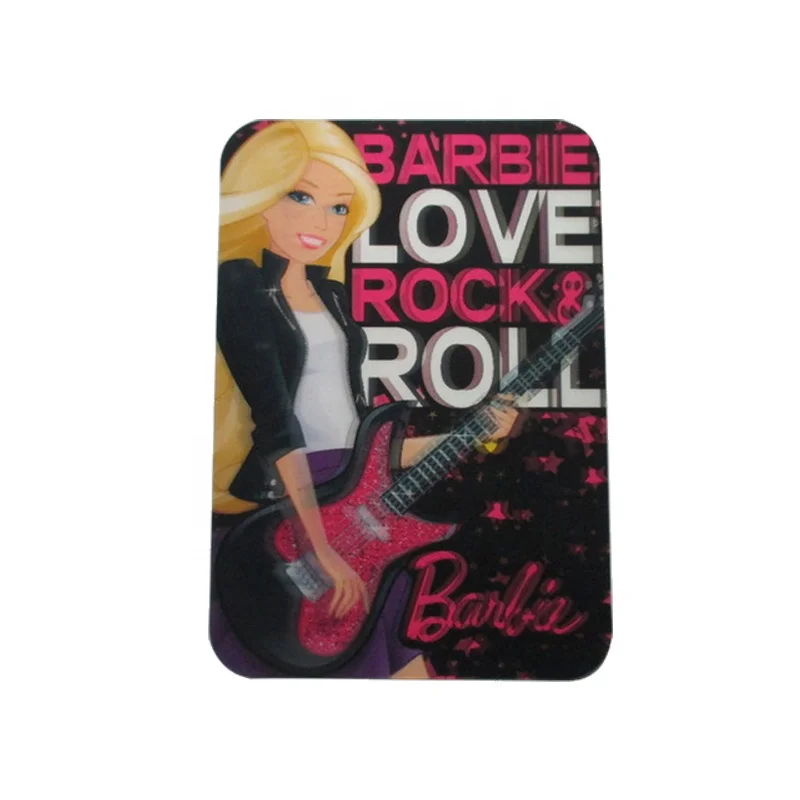 Custom Lenticular Printing Plastic 3d Laser Cutting Greeting Card