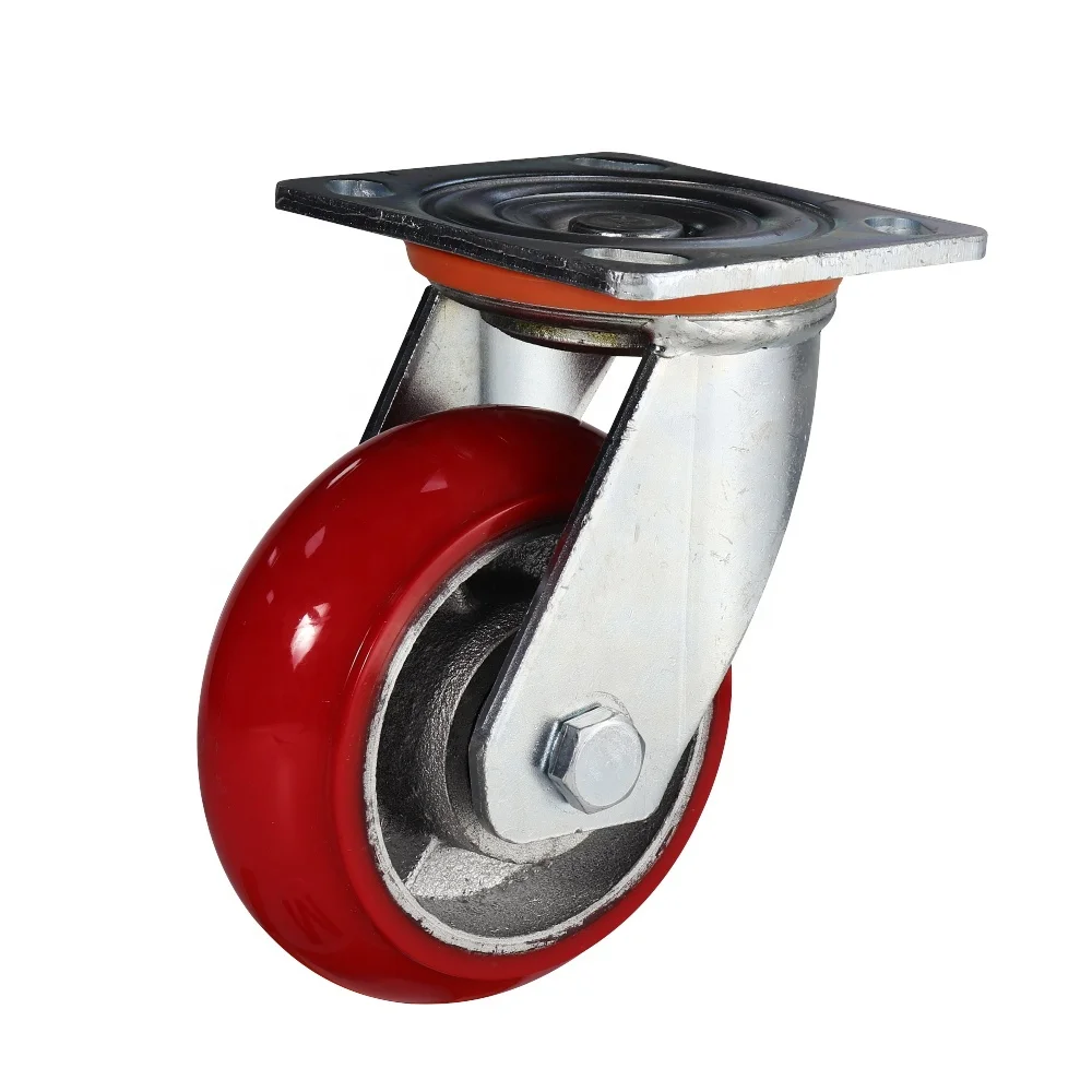 Dlpo сверхпрочные железные полиуретановые колесики, круглые колеса