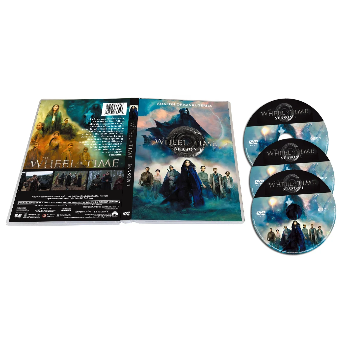 dvd movie collection films tv series complete dvd series supply New Releases disc free shipping  The Wheel of Time Season 1 3DVD