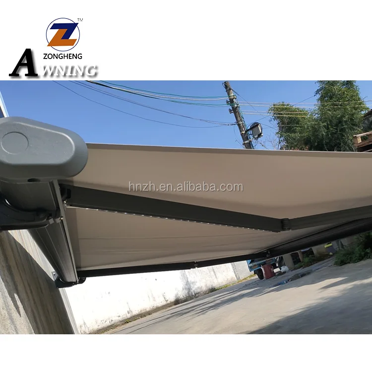 Free sample outdoor waterproof  gazebo Awnings waterproof Canvas Canopy Retractable wall awning with best price