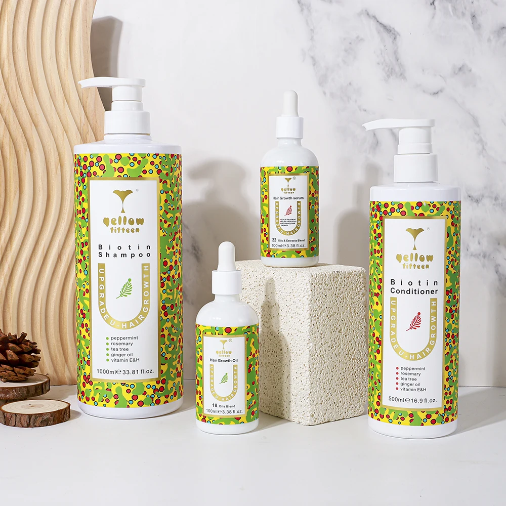 OEM Natural Hair Growth  Anti Dandruff Morocco Argan Hair Oil Shampoo Conditioner Organic Hair Care Set