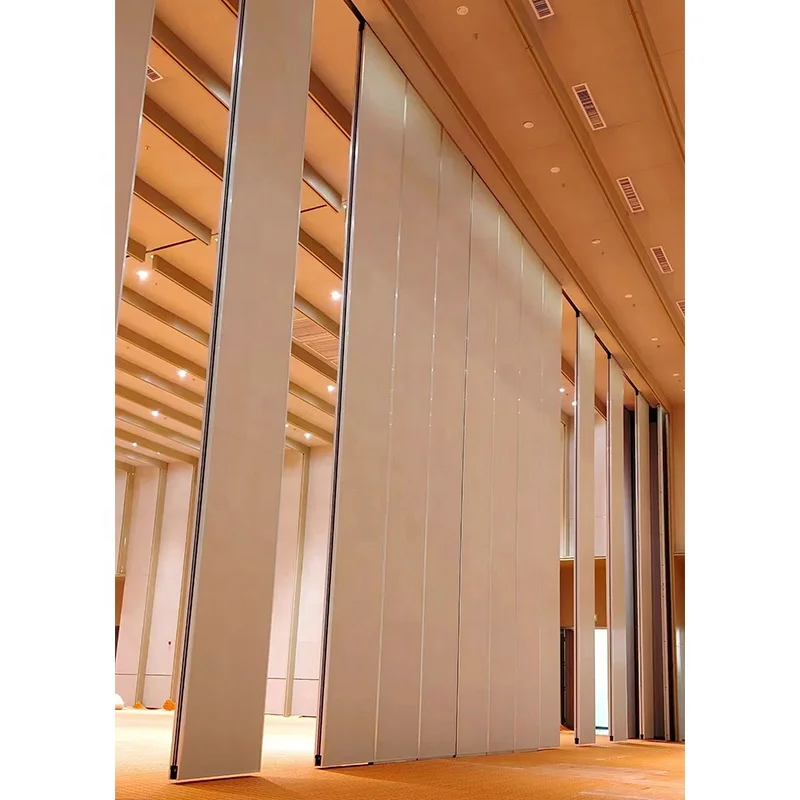 Electrical Movable Walls Residential Interior Sliding Partition Commercial Automatic Folding Room Partition Divider