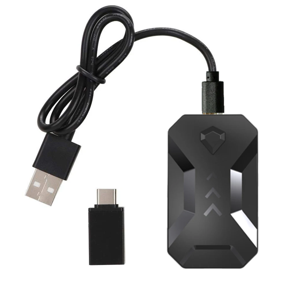 Адаптер K1 для мобильной игровой клавиатуры, мыши, USB конвертер для N Switch/ Xbox One/ PS4/ PS3 с функцией гарнитуры
