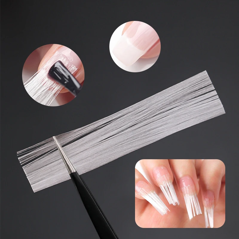 Mobray  builder UV gel acrylic nail extensions nail fiberglass for extension