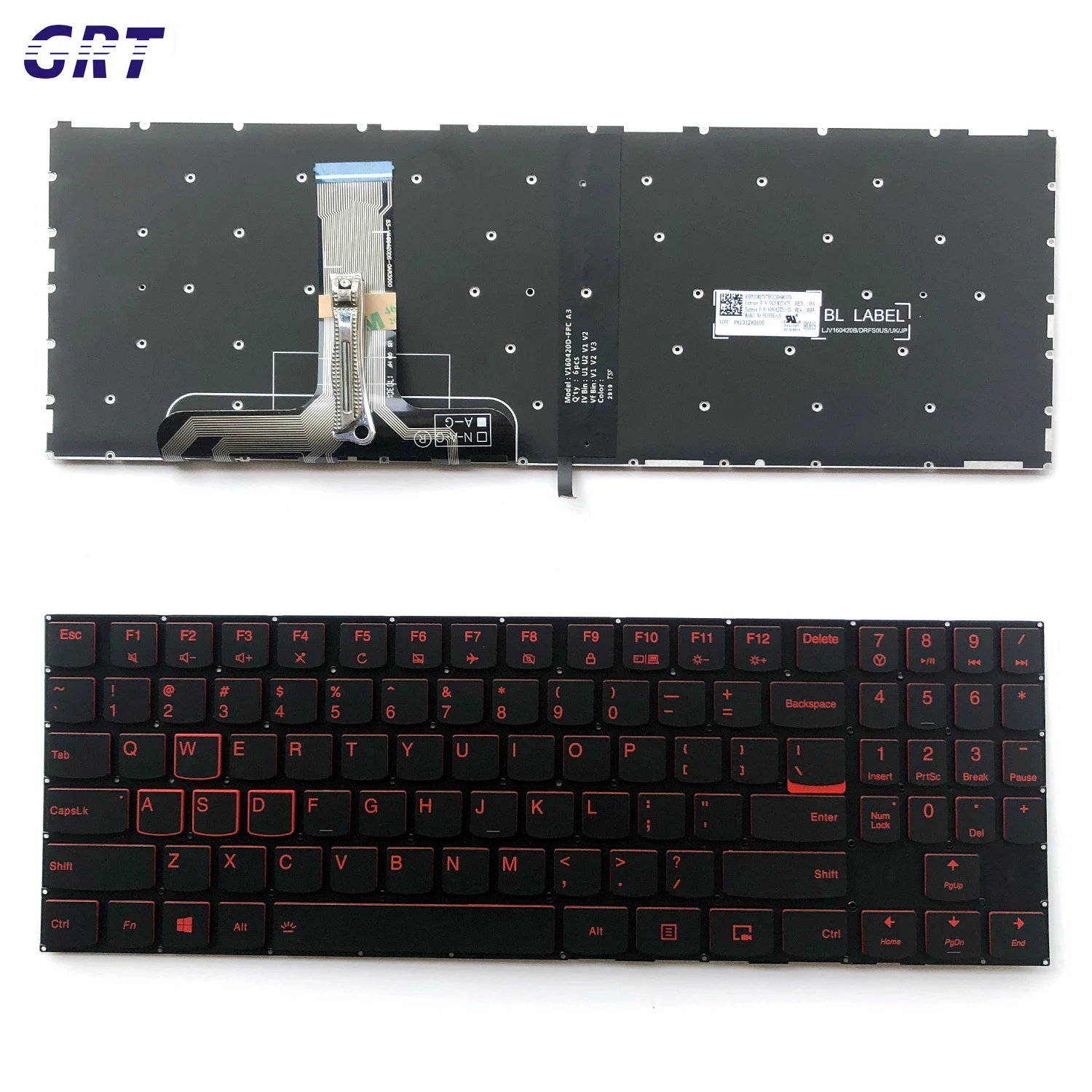 New Factory Wholesale Laptop Keyboard For Lenovo Legion Y520-15 Y720 R720-15IKB Y7000 With Backlight OEM Good Quality Factory