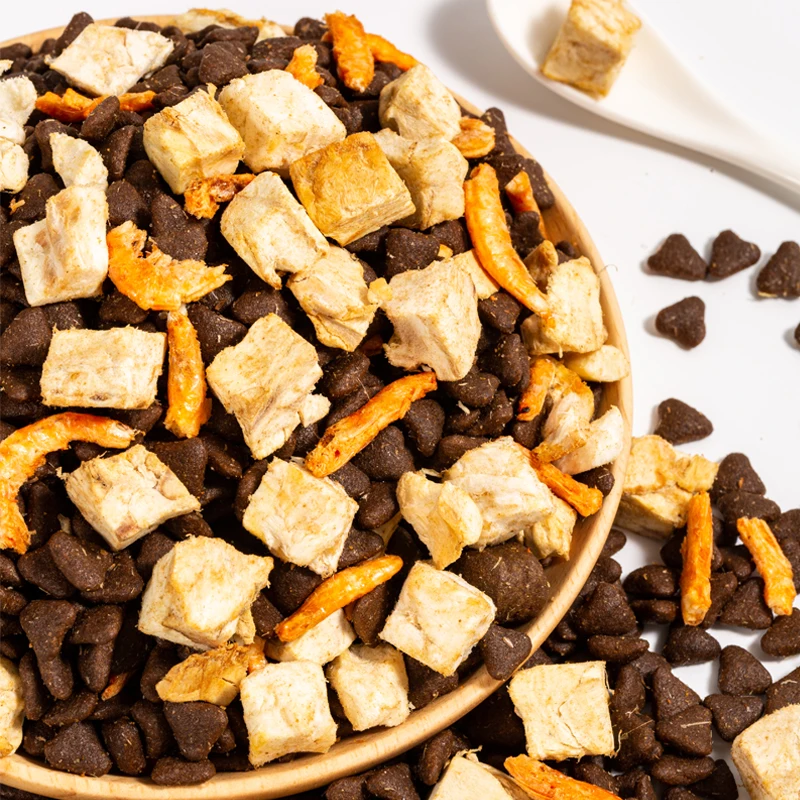 Высокий белок Защита окружающей среды сублимированный натуральный влажный сухой корм для кошек 7 кг