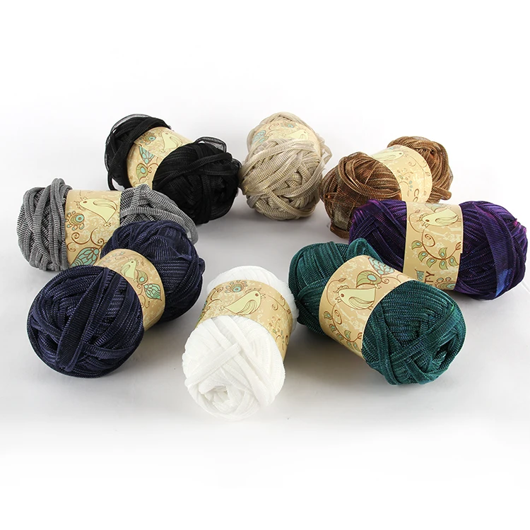 Fancy Hand Knitting Yarn for  Crochet  Bag Yarn