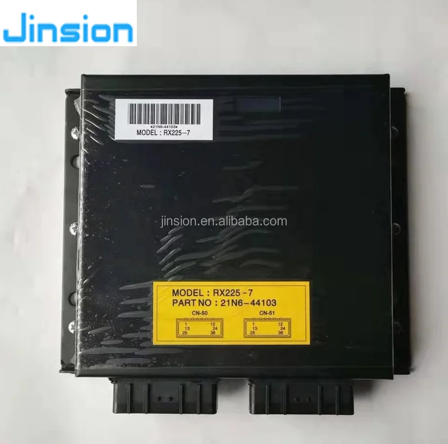 JINSION Перевозка груза падения экскаватор запчасти ECU для Hyundai R210-7 контроллер бортовой компьютер 21N6-33100 21N6-33103