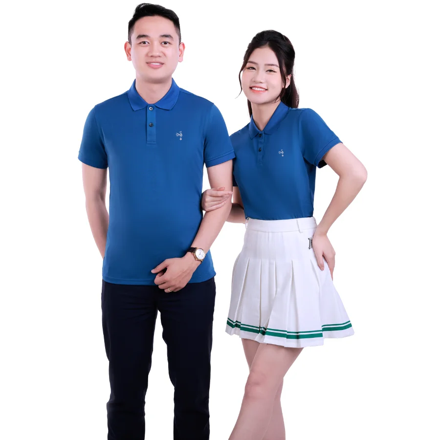 Best Selling Custom Polo Shirt Many Color Fashionable OEM Service Plastic Bag Packaging Made In Vietnam Factory