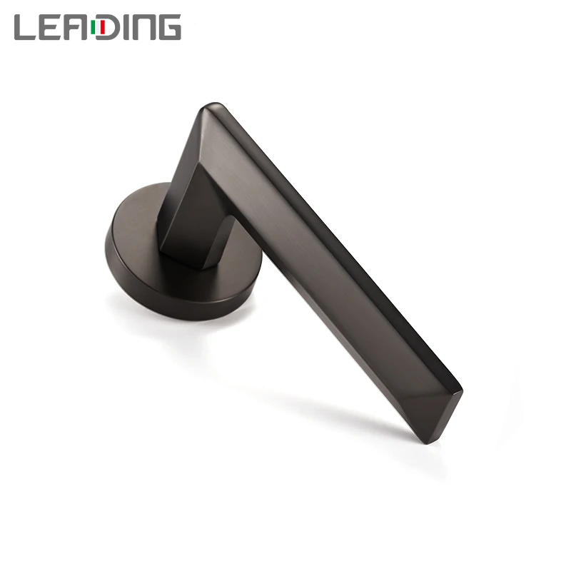 Современный роскошный ручной рычаг из цинкового сплава для внутренней деревянной двери