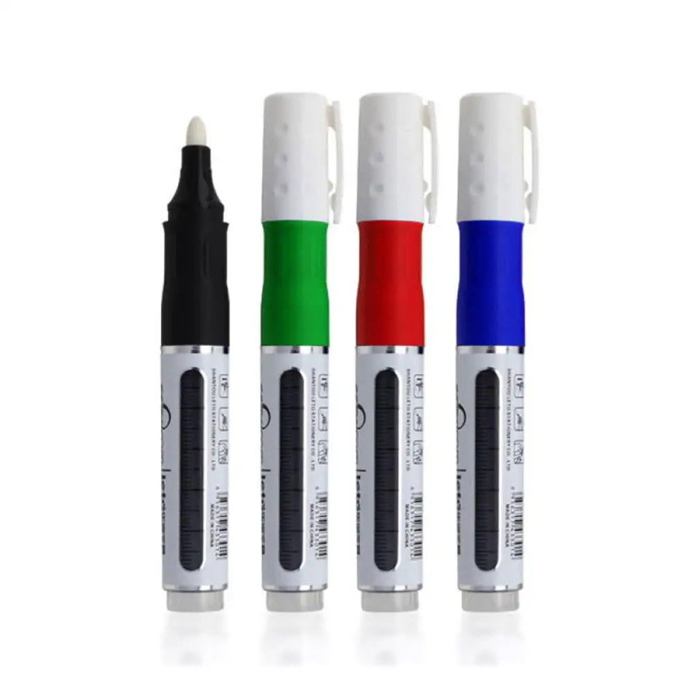 Straight Liquid Thick Head Press Large-capacity Ink Replacement Pen Bag Color Whiteboard Pen