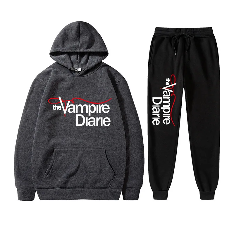 2023 Spot fashion sports hoodie unisex couple outdoor set
