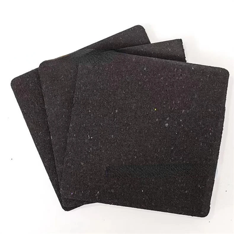 Acoustic Sound Insulation Shock Absorbing Polyurethane Rubber Bonded Foam Rolls For Building Flooring 300-700kg/m3