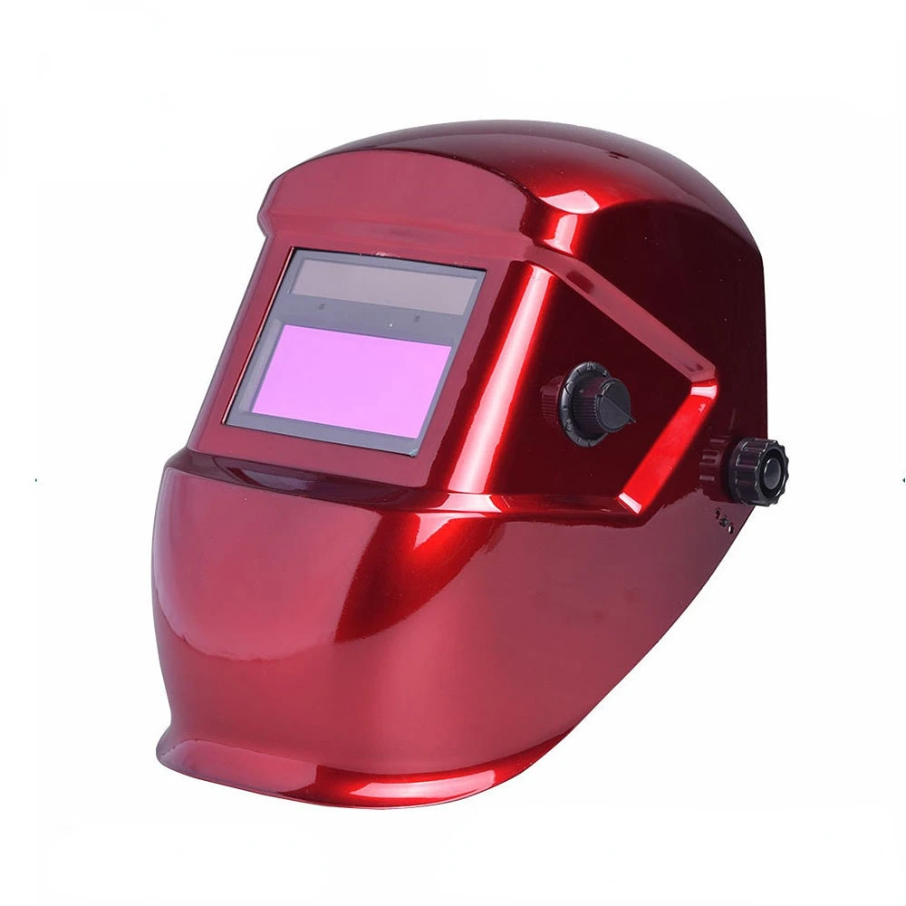 QDLASER Auto Darken Лазерный сварочный шлем маска Красного цвета KM-1200C