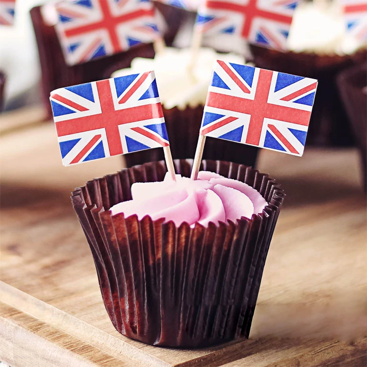 custom printed food flags cocktail toothpicks flags triangle flag toothpick