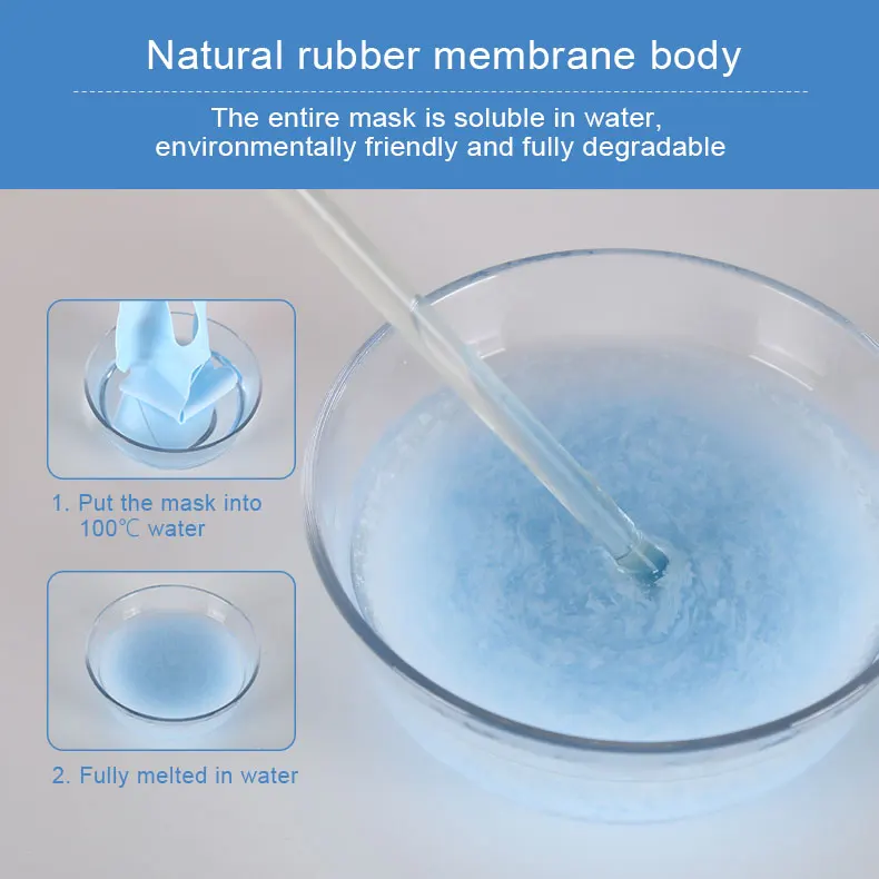 Most Popular Rice Rubber Facial Mask Soft Silicone Face Beauty Thailand Whitening Facial Mask