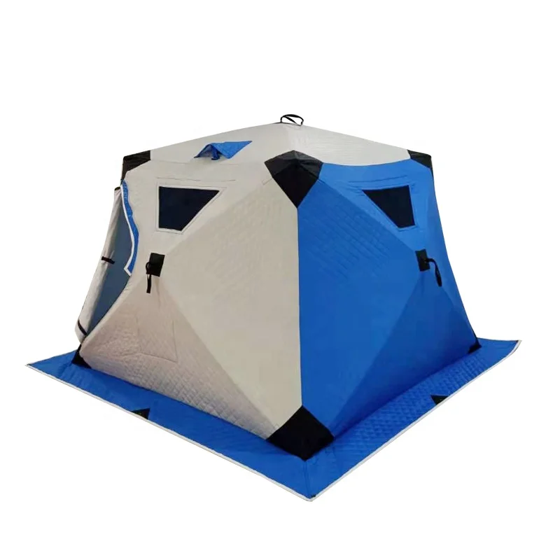 Camping Equipment Outdoor Portable Pop Up Fish Shelter Cube Winter Ice Fishing Tent