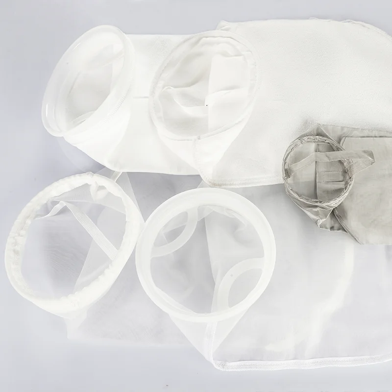 Новый мешок для жидких фильтров PP/PE/ nylon Mesh 5-600 микрон пластиковое кольцо сварные