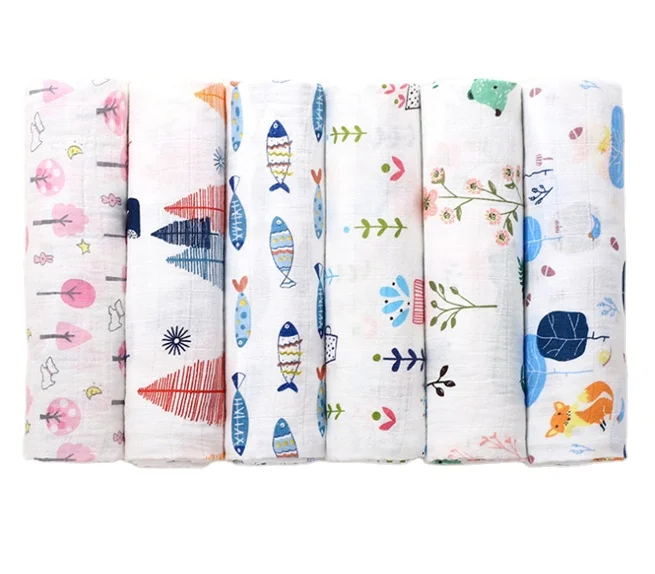 China Good baby boy muslin love to dream swaddle fabric Factory Supplying