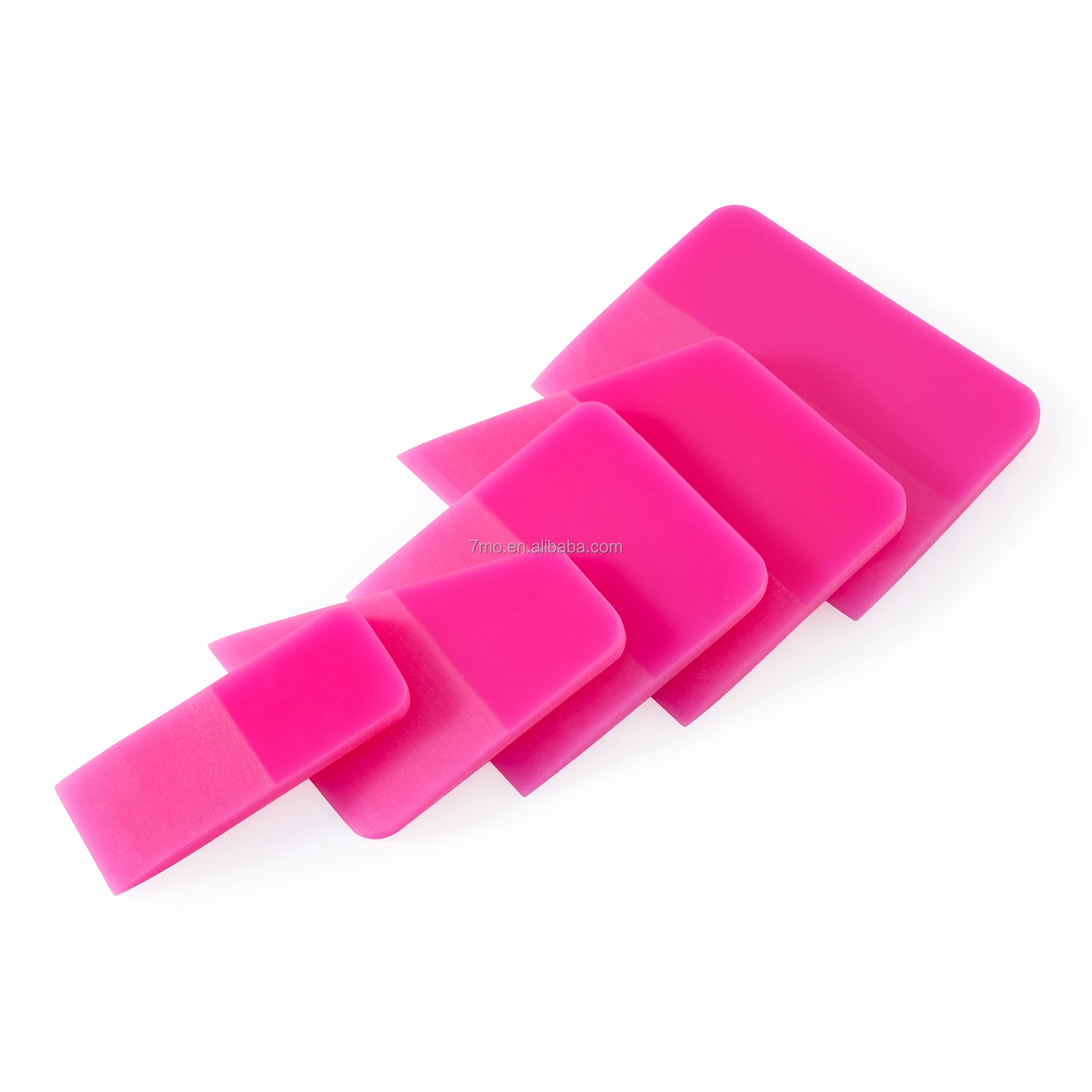 7mo PPF Squeegee Kit Anti-Scratch Soft TPU Squeegee Vinyl Small Tint Squeegee Water Blade Scraper for Paint Protection Film